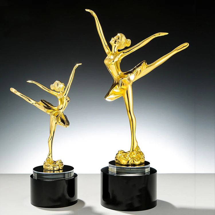 2023 Year Resin Ballet Competition Custom Award Crystal Trophy Award For Dance Festival Gifts