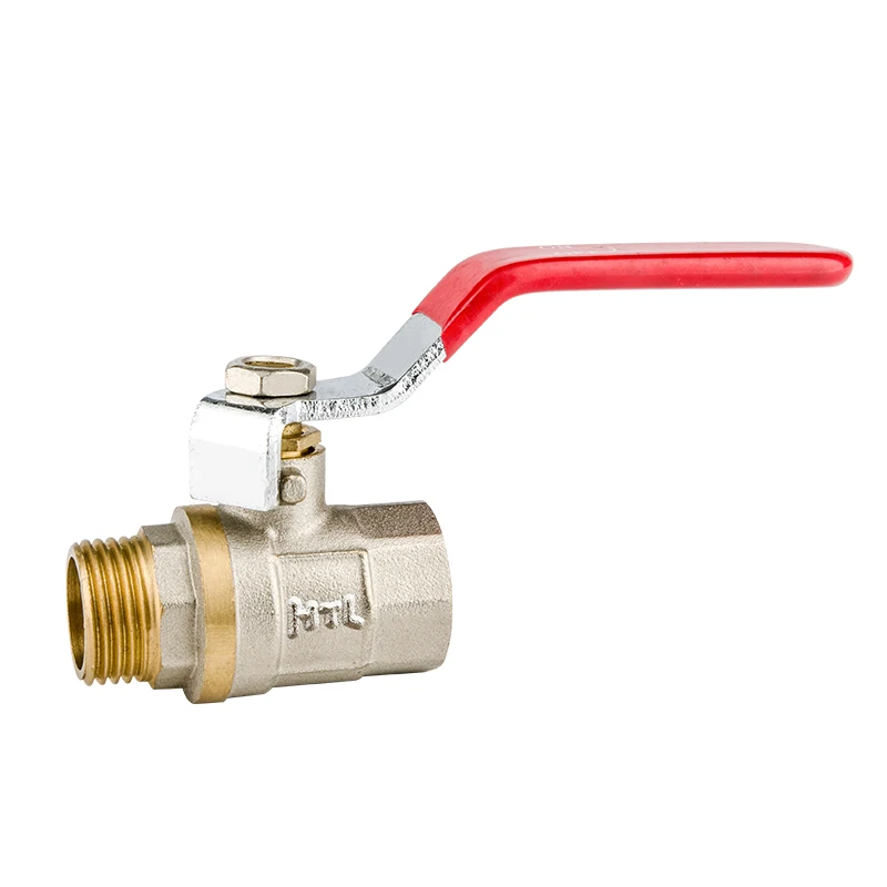 HELERO HT 100-0104 CW617N ball valve brass ball valve with level handle 1/2 inch - 4 inch FM