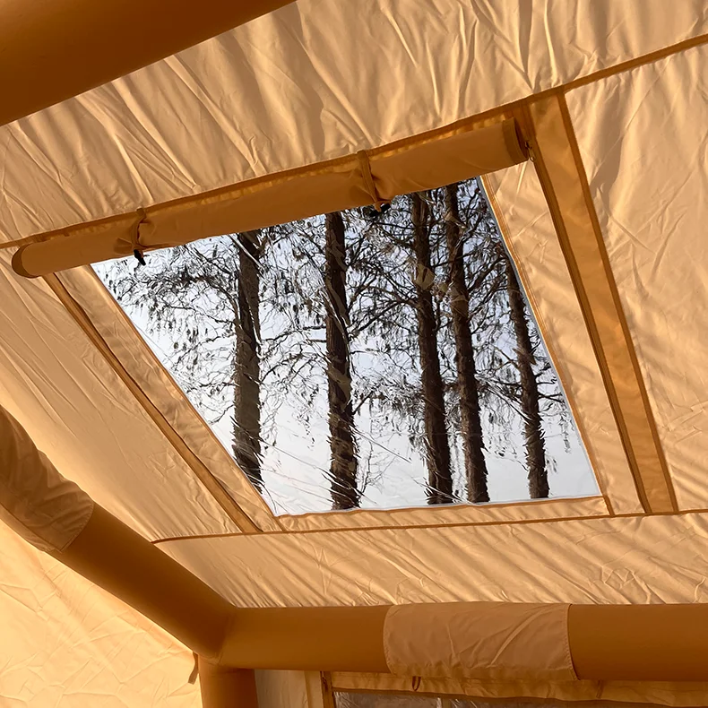 Factory Direct Sales 13.2 square 600D Inflatable Tent Outdoor Camping Tent