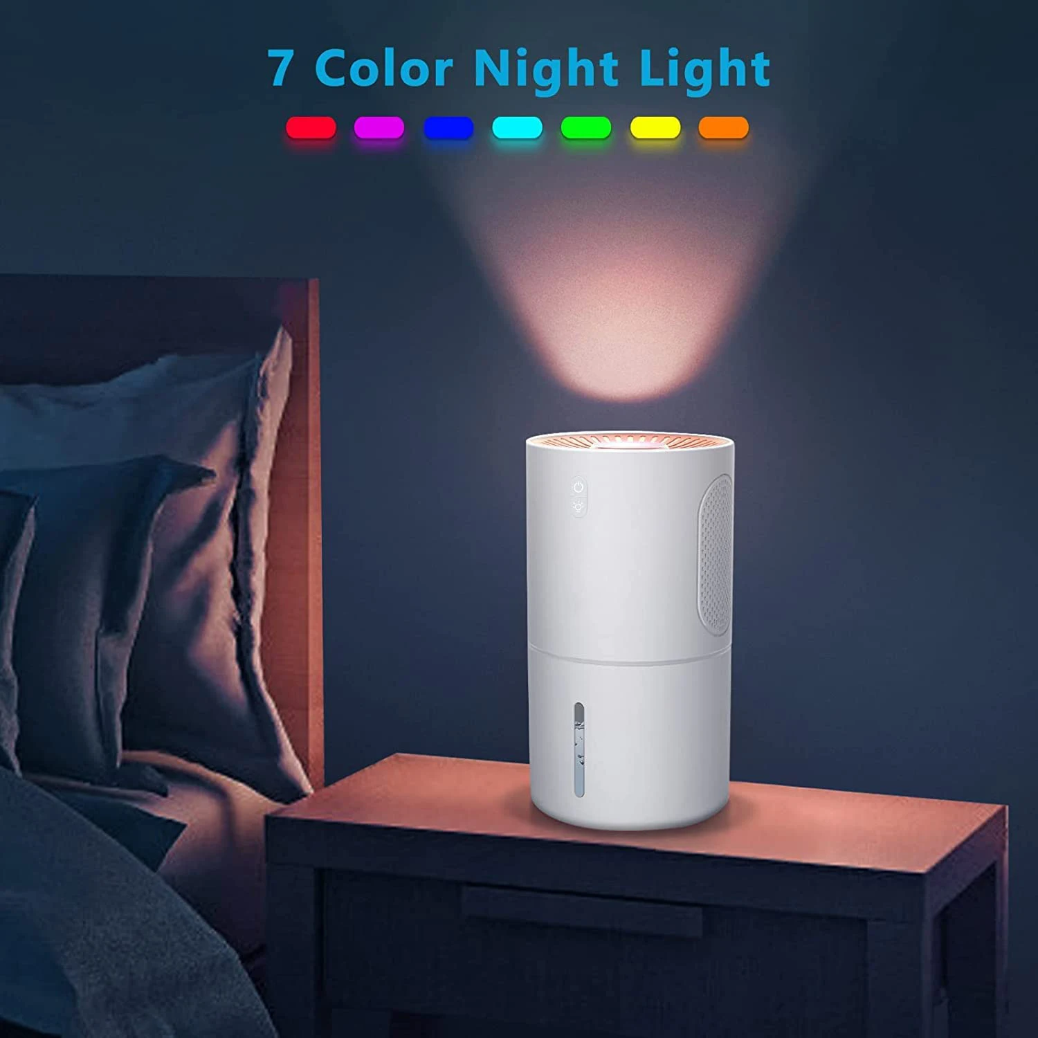 Smart 500Ml 800ML Home Portable External Drain Connect Greenhouse Small Mini Wardrobe Dehumidifier and Air Purifier