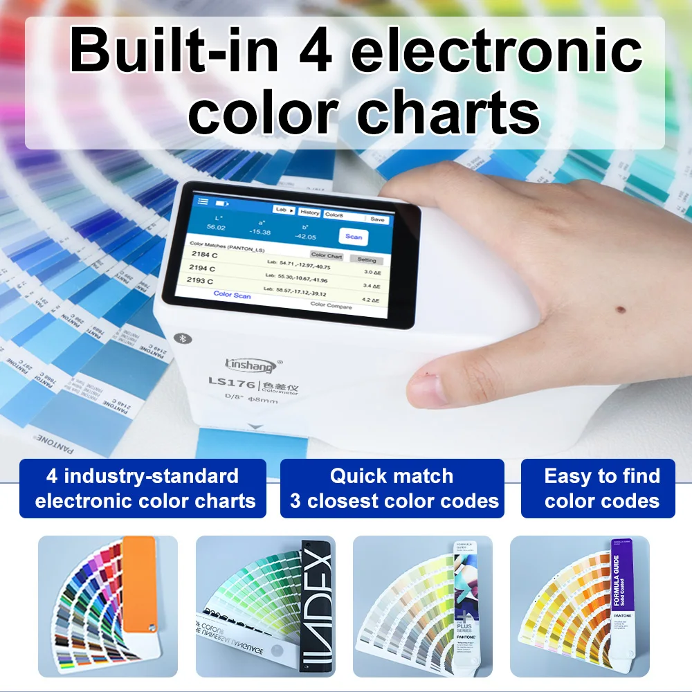 Factory Price LS176 Spectro Colorimeter D / 8 Color Matching Spectrophotometer High Precision Colorimeter