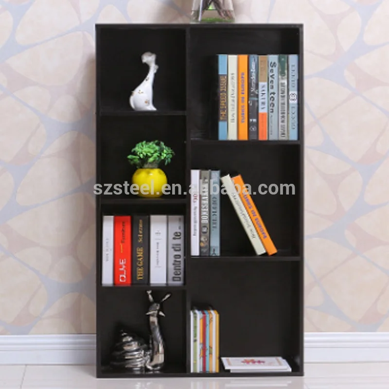 Wooden Bookcase for Kids Colored Bookcase Wall Bookshelf for Living Room Furniture