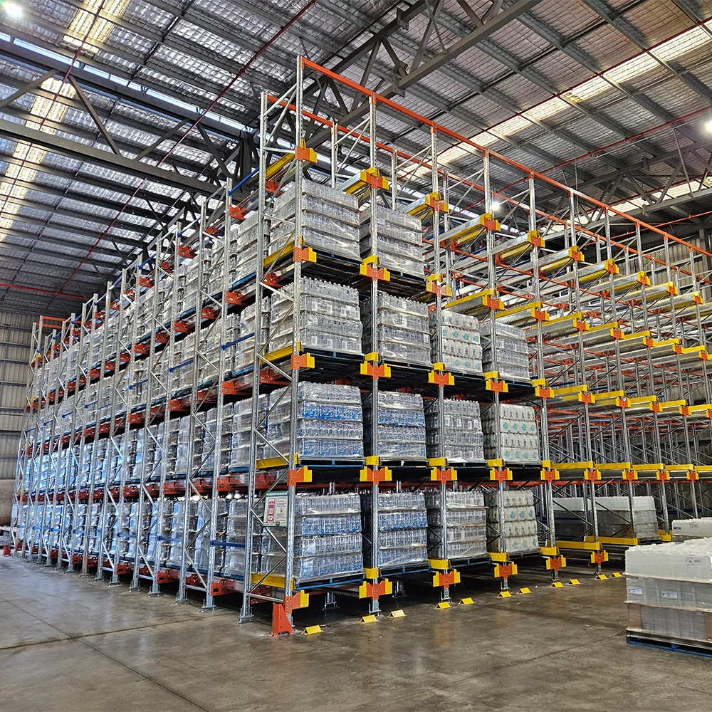 Jracking Automated Four Way Radio Shuttle Pallet Rack for Industrial Warehouse