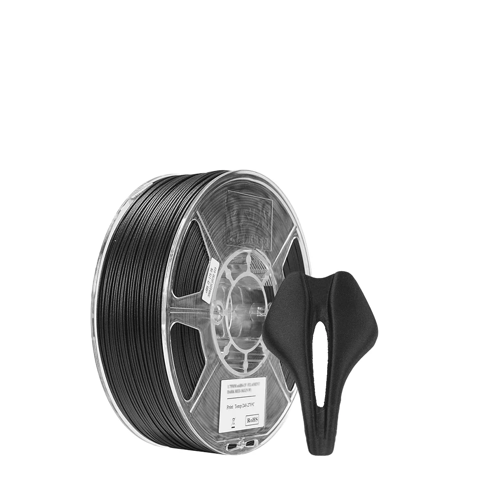 3Dプリンターフィラメント　eSUN PLA Lite　 8キロまとめ売ブラック H91016c3139f54bb28624b95e984ac