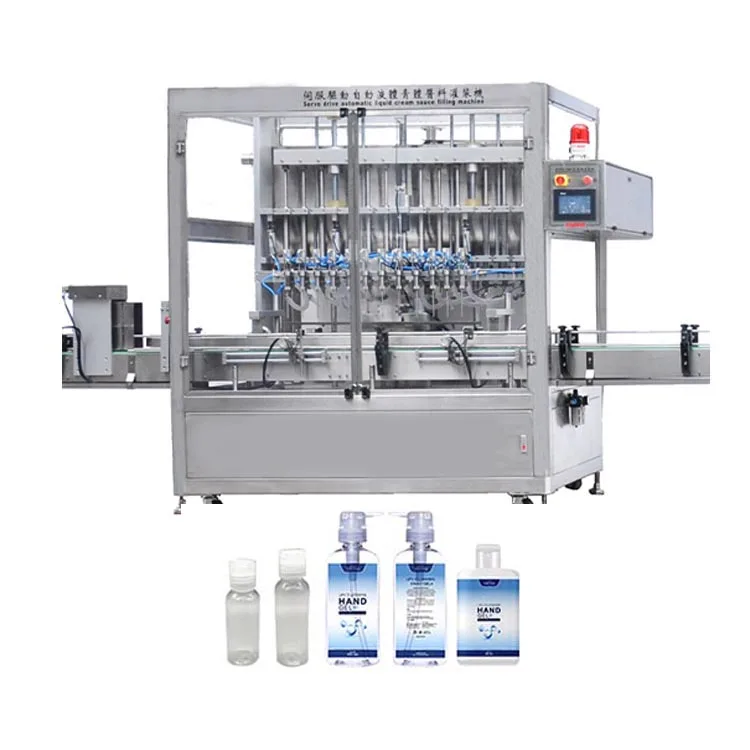
 Полностью автоматическая линия разливочной машины для жидкого моющего средства с индивидуальным дизайном  