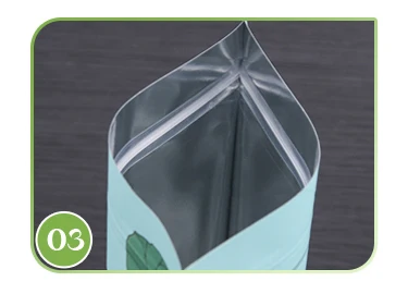 Mylar Ziplock Bags With Window For Chocolate clear resealable plastic bags Tea Zipper lock Stand up Pouch for Food Packaging factory