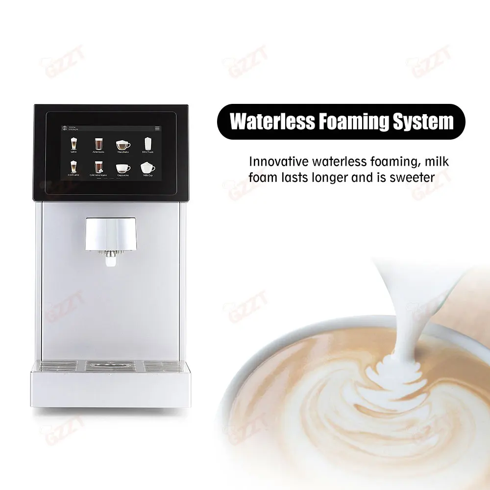 High Quality 250cups/hour Milk Foaming Machine - 4.3 Inch Touchscreen