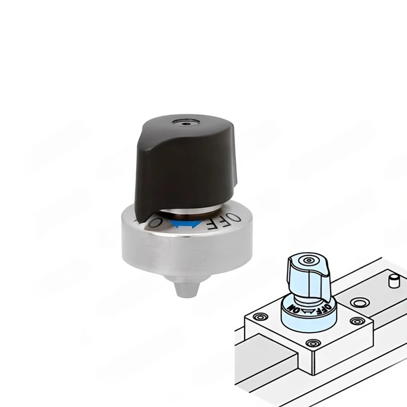 Rýchly indexovací zámok s prírubou typ QCIC05F26-2P, chladič s rezacou službou, zliatinový materiál