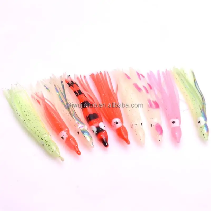 16cm/25cm Trolling Fishing Boat Fishing Tuna Squid Octopus Soft Bait Sea  Fishing with Hook - China Lure and Soft Lure price