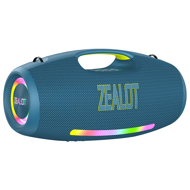 Zealot S89 250W Karaoke Portable Speaker, 48000mAh Battery Power