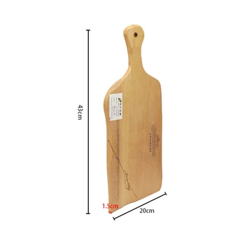 Serving Wooden Chopping Board Wood Meat Cutting Boards with Handle