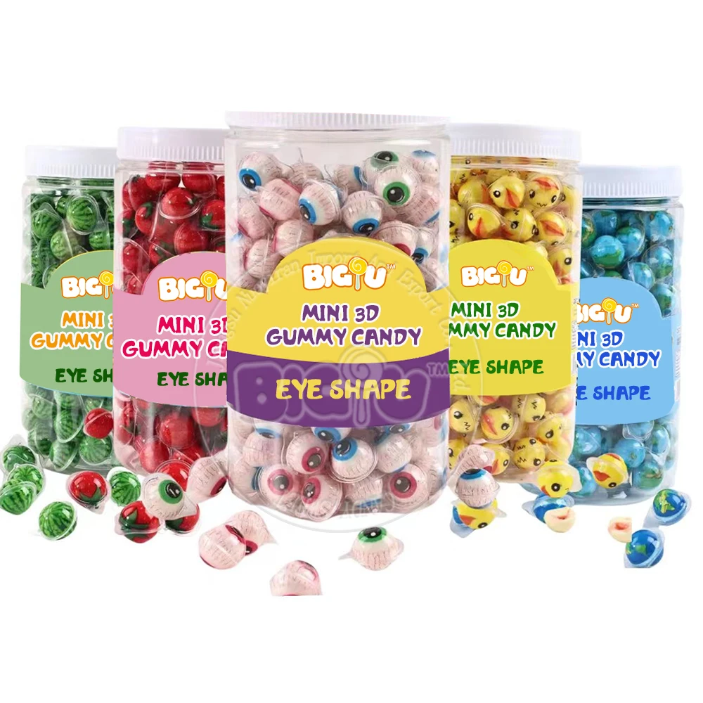 Хит продаж халяльная смесь фруктов в форме винограда 2 г мини-мармелад мягкие конфеты с желе джем производитель халяльное кислое сладости