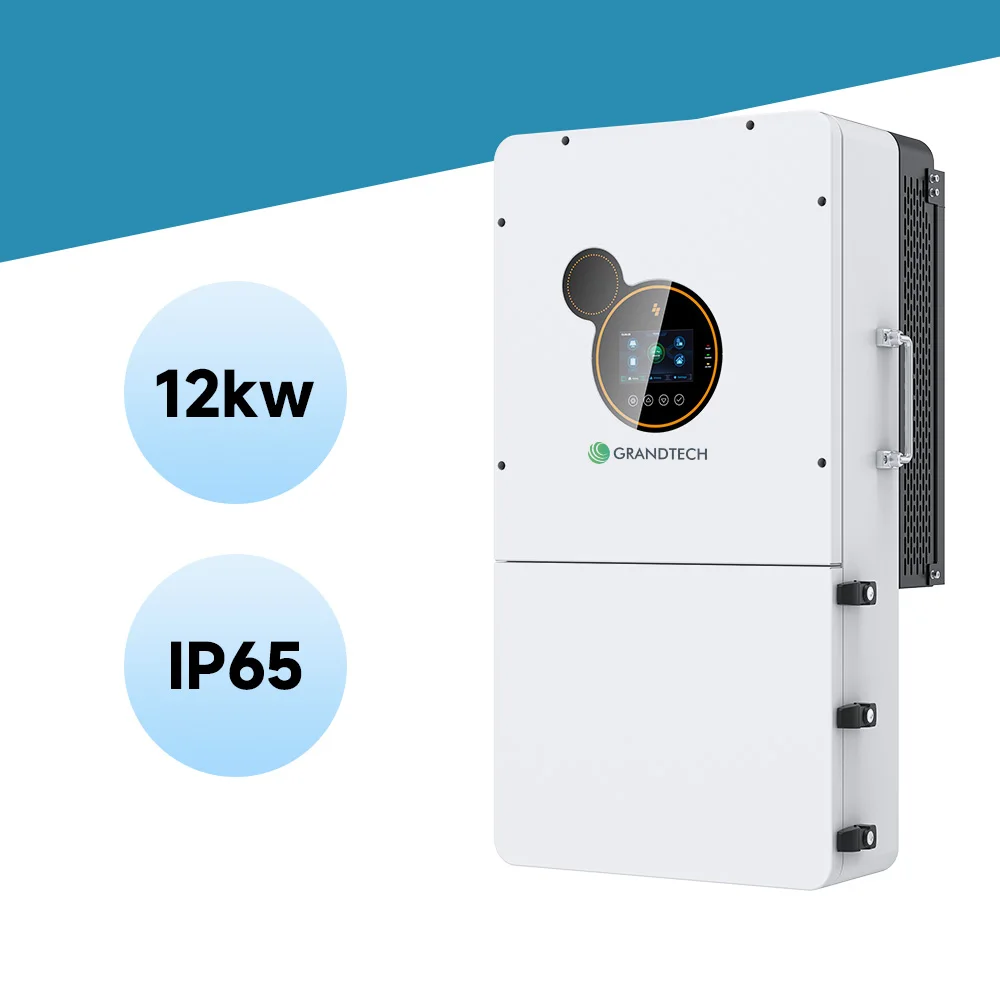 5 kW, 6,2 kW, 8 kW, 10 kW, 12 kW lygiagretusis su atskirais fazėmis hibridinis saulės energijos invertorius namų naudojimui, autonominės energijos kaupimo sistemos maitinimo invertorius