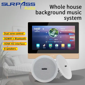 Whole House Audio System & 8 Ceiling Speakers - Home Speaker