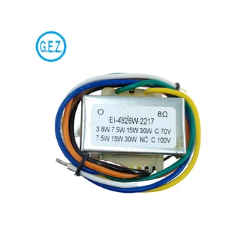 Low Frequency EI-4826 Audio Matching Transformer 70V 100V