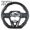 Forged carbon fiber+smooth leather