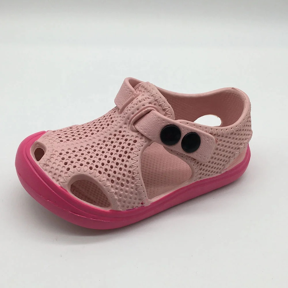 Садовые сабо для девочек, обувь для воды, легкие летние тапочки, пляжные тапки EVA