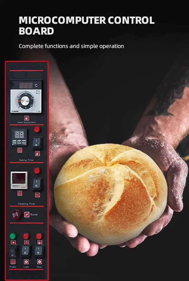 Restaurant German 500 Degree Italy Large Round Pizza Oven Brick Wood