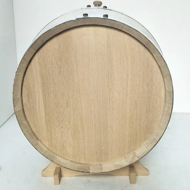 50L Oak Aging Barrel  Without Liner Wooden Whiskey Wine Barrel Wood Aging Barrel Beer Wine for Brewer Distiller Wine Maker
