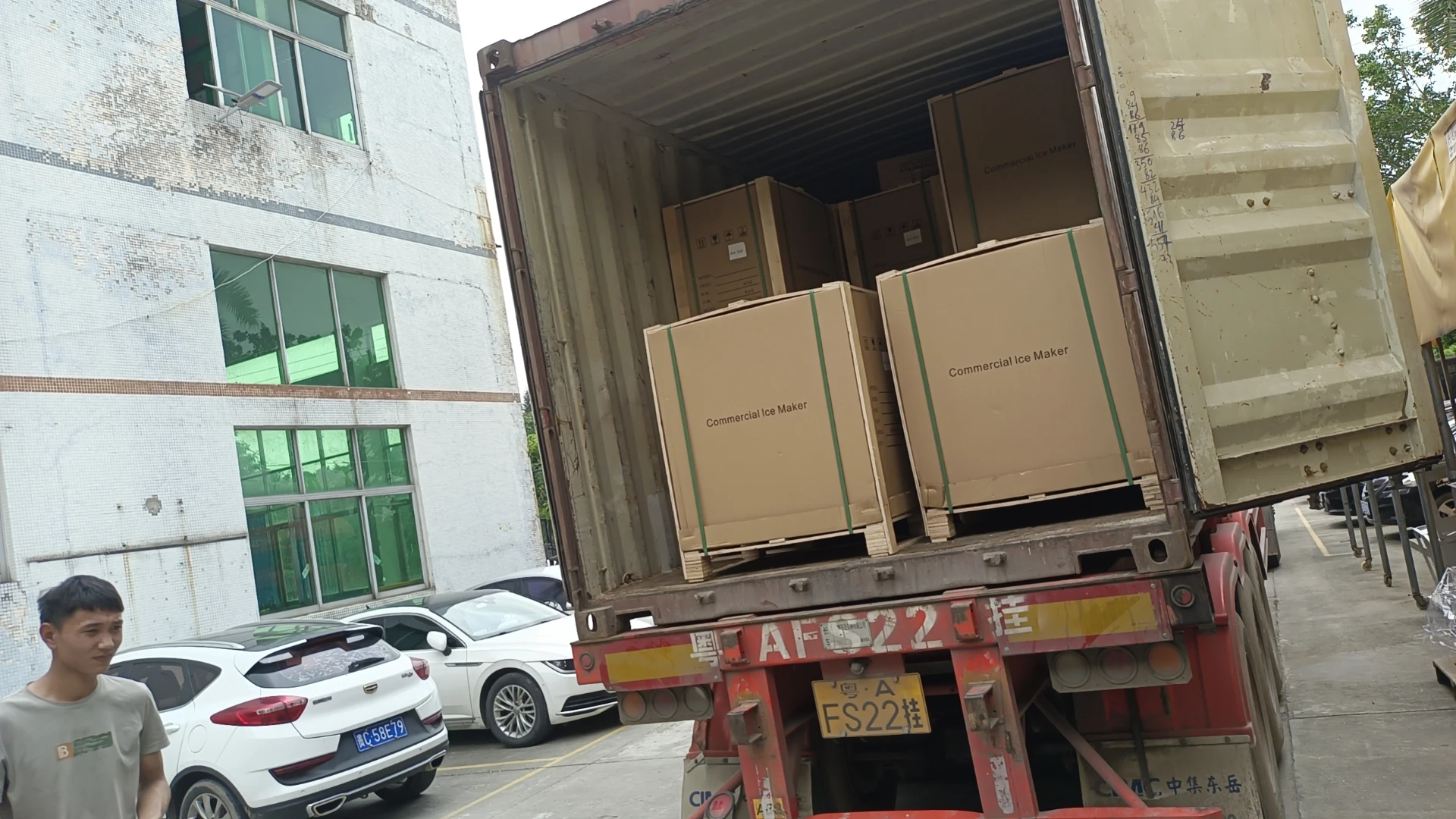 130kg Ice Making Machine For Making Ice Cube Ice Maker Outdoor In Stock Buy 60kg Ice Machine