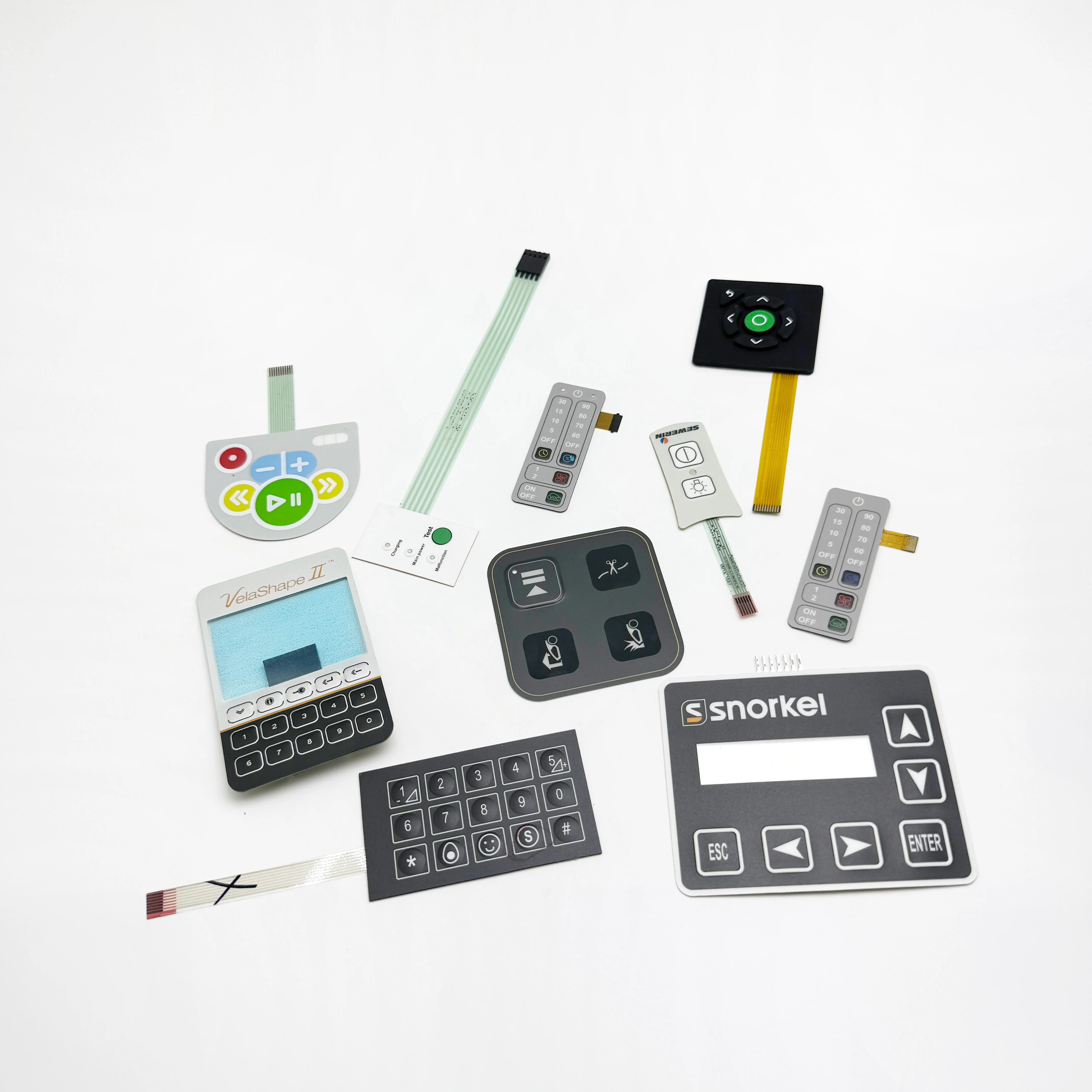 Customizable Optimal Conductive Silicone Membrane Switch Buttons Keypad with Customizable LOGO Size and Colors