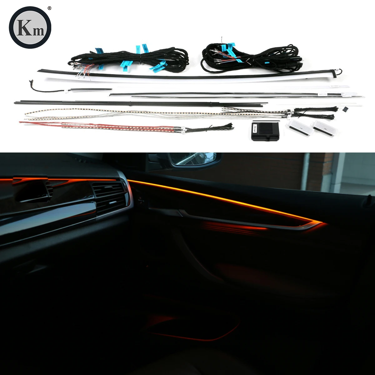 Source For BMW f15 X5 LED Strips Air Atmosphere Interior LED Ambient lighting Door light on m.alibaba.com