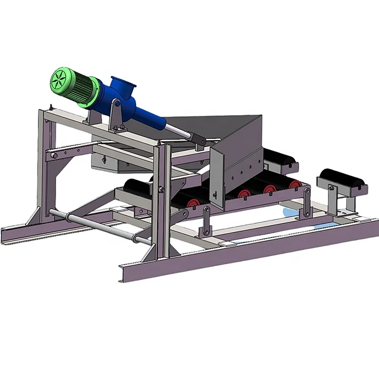 Diagonal Plow Unloader Belt Diverter Plow With Toughest Steel Structures  for Aggregate Industries