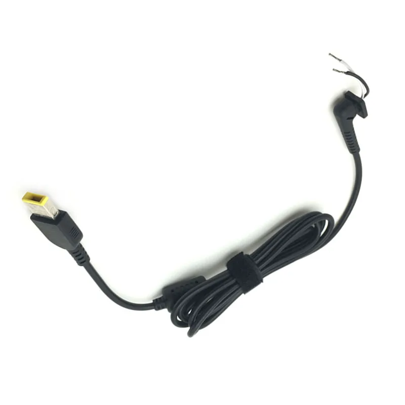 DC Tip Plug Connector Cord Laptop Power Cable USB for Lenovo IdeaPad Yoga Square Connector DC Cable