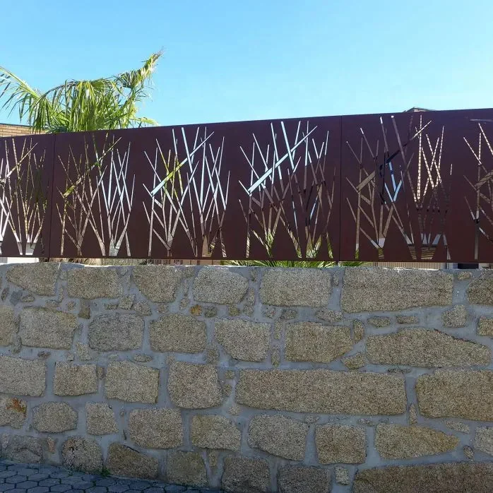 Tanzania Laser Cut Art Metal Screen