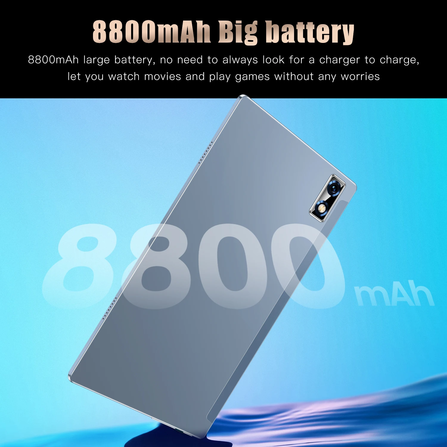 RAM 8G 128GB ROM Android新着大画面防水10.1インチzk10