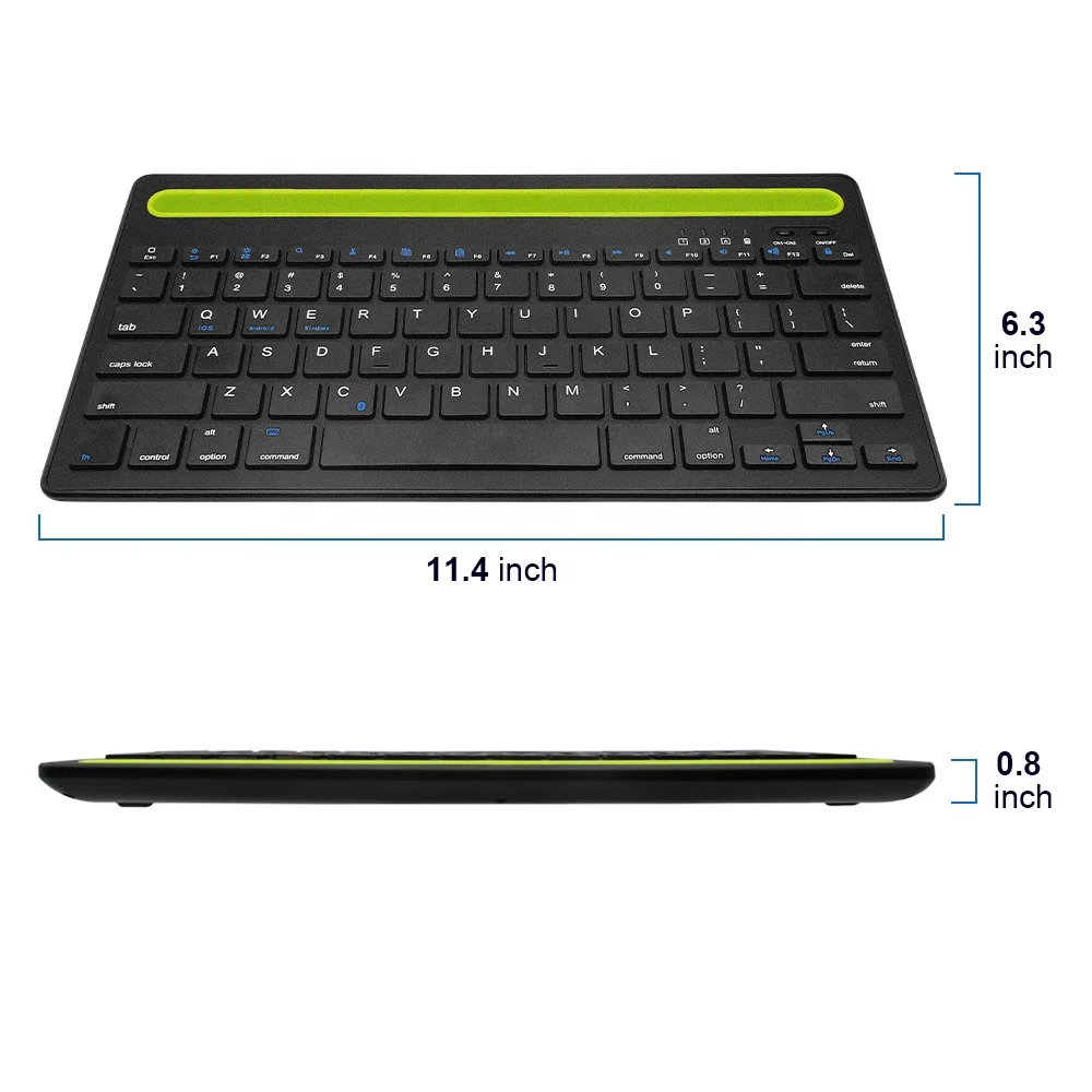 Mini Wireless Keyboard Bluetooth Keyboard and Mouse Combos BT Keyboard Mouse Rechargeable for ipad Phone Tablet Laptop