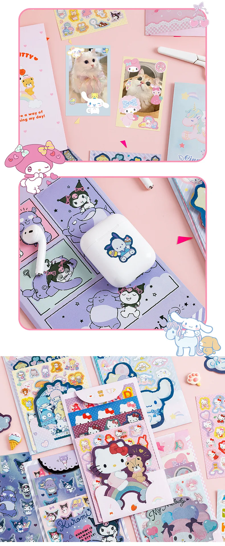 Cute Japanese Set Stickers Handbill Girl Stickers Buy Cute Japanese