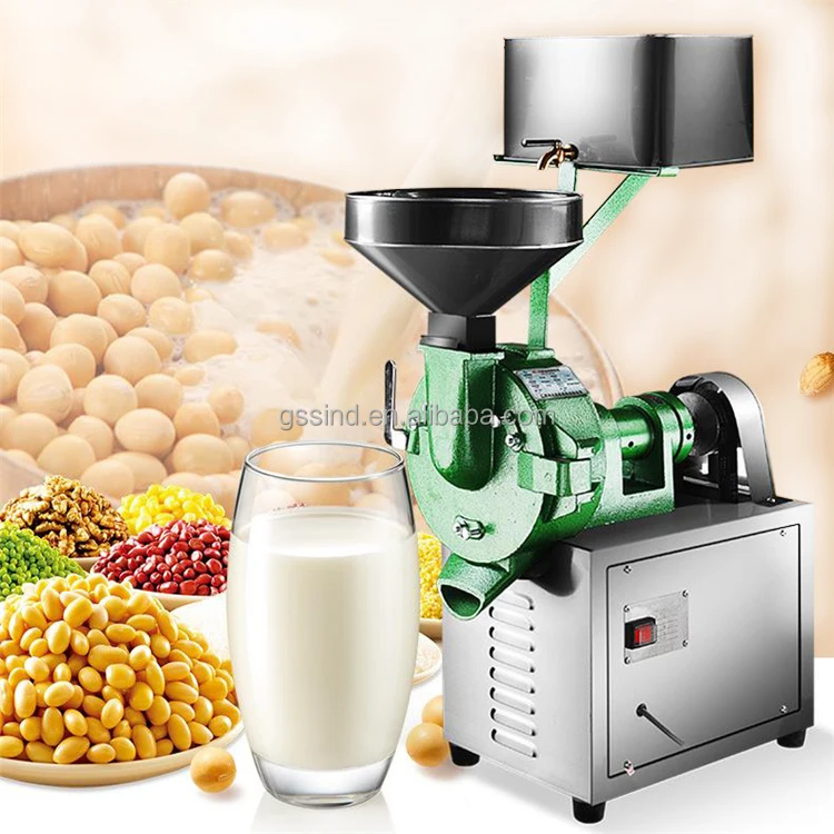 Commercial Used Soya Soybean Milk Machines / Almond Milk Maker