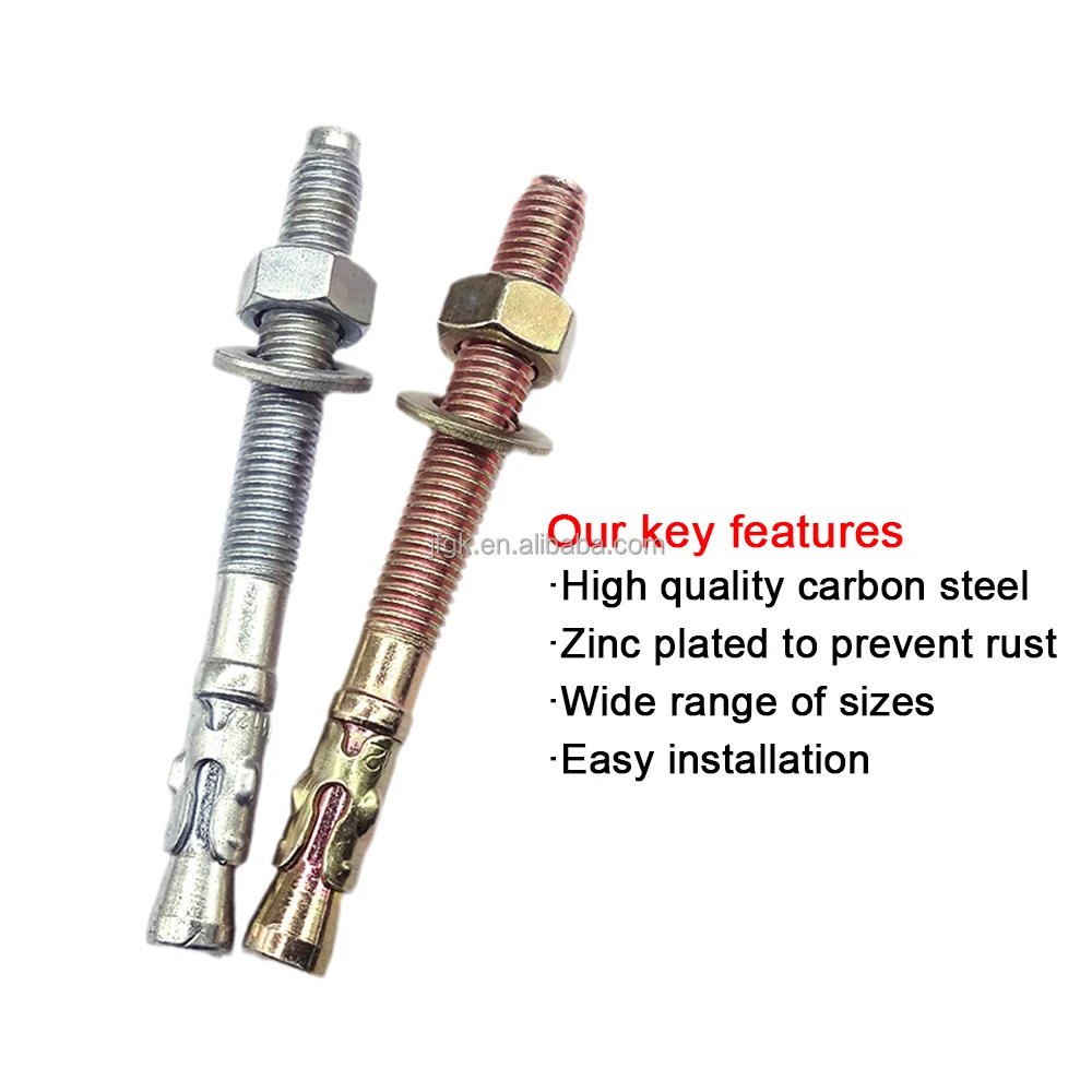 Expansion Anchor Screw Wedge Anchor Bolt Ss Wedges Bolt Wall Anchors