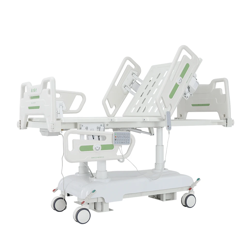 Electric Modern School & Hotel Use Height Adjustable Hospital Bed with CPR Function Patient Safety Comfort Trendelenburg Feature 2