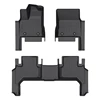 แผ่นรองพื้นรถยนต์ LandCruiser LC300 2022-2025 แบบ 2 แถว 5 ที่นั่ง