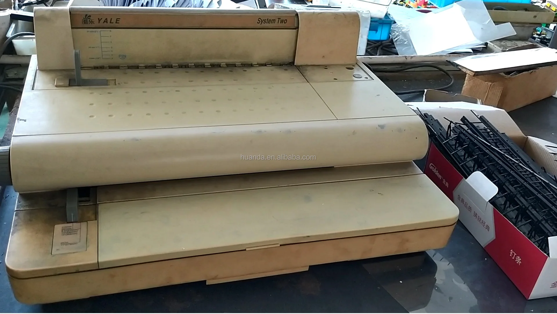 Huanda Hdm30 Hot Selling A4 Size Book Tape Binding Machine Buy Book