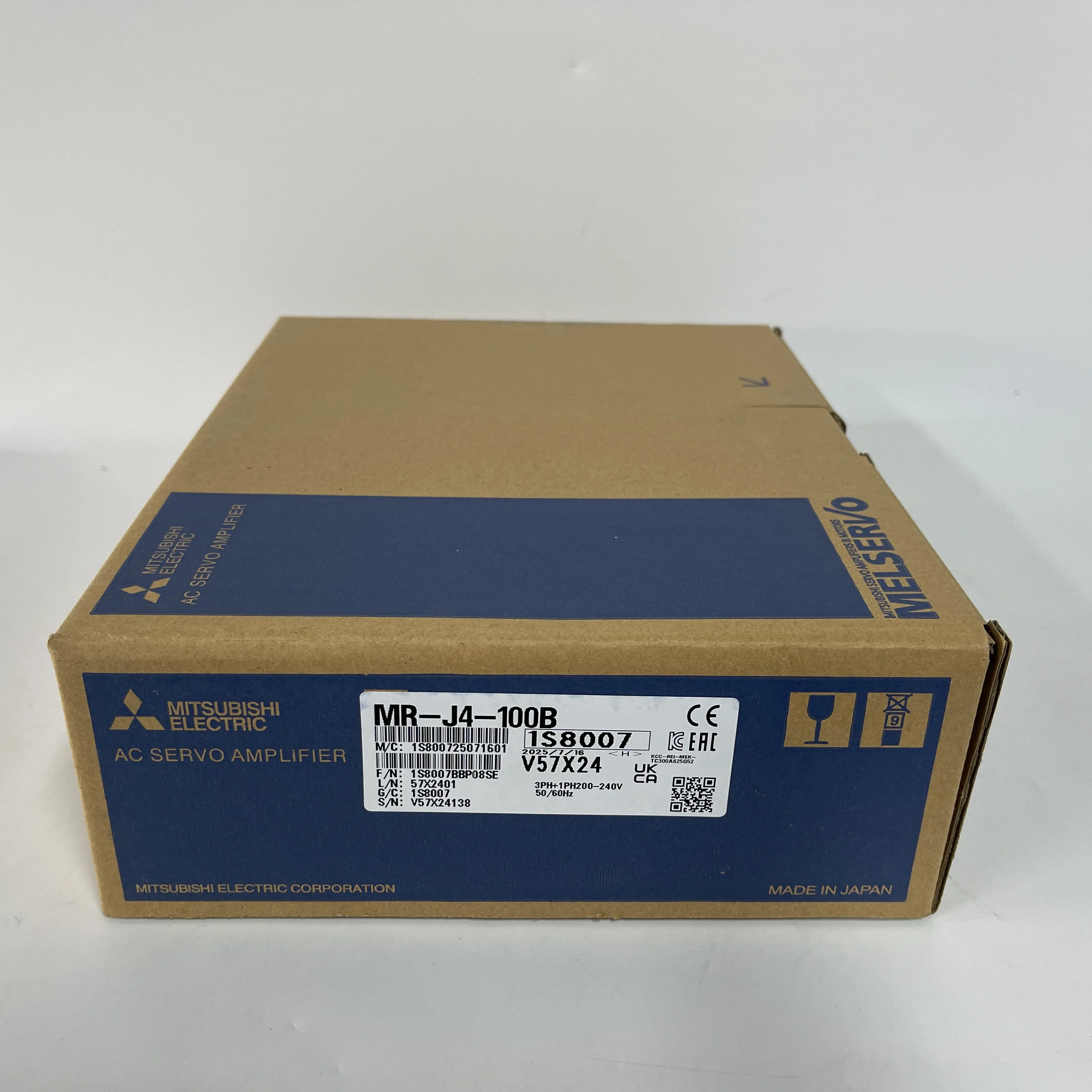 MITSUBISHI AC Servo Amplifier MR-J4-100B MITSUBISHI AC Servo Amplifier MR-J4-100B