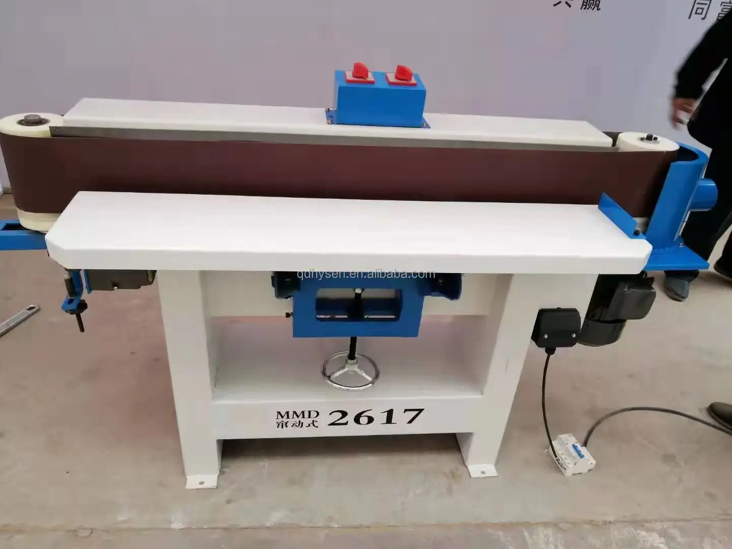 MM2617 Edge Side Belt Horizontal Sanding Machine Easy Operate Wood Floor Sander Retail Construction Farm Furniture Factory Used