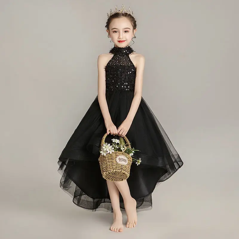 Alibaba.com: HEYLI HLC60128 Black Evening Dress, Knee-Length, Breathable &  Sustainable: Perfect for children's formal parties with quick delivery and  bulk order options.