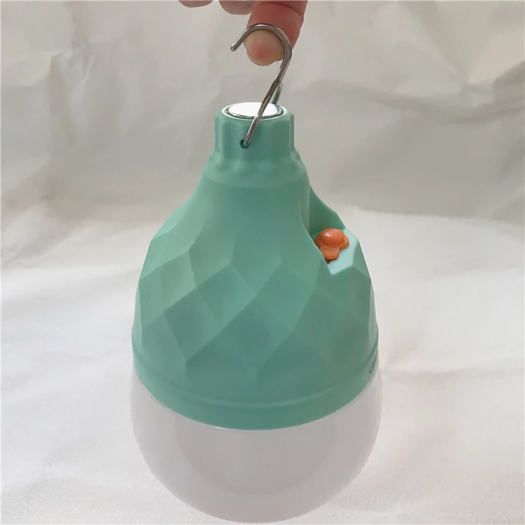 50W Portable Outdoor LED Light Bulbs Camping Hiking BBQ Outage Emergency USB Rechargeable Bulb