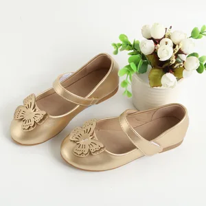 Hot Selling Ladies Casual Shoes for Summer & Spring Infant Girl Floral New Design Soft Leather Non-Slip for Versatility