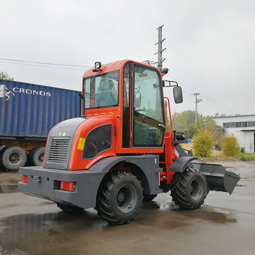 FREE SHIPPING Front End Loaders Compact Mini Diesel Loader  Snow Plow Wheel Loader Hydraulic