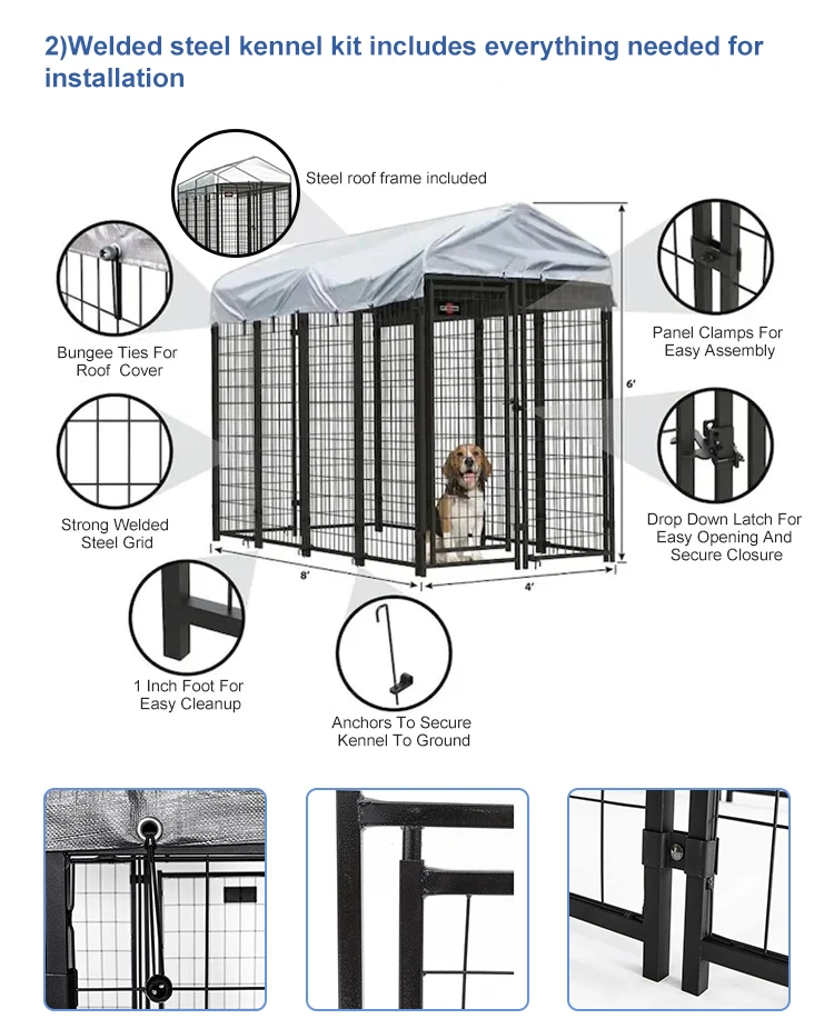Cheap Dog Kennels 10x10x6 Extra Large Outdoor Enclosure For Sale Buy Dog Kennel Extra Large