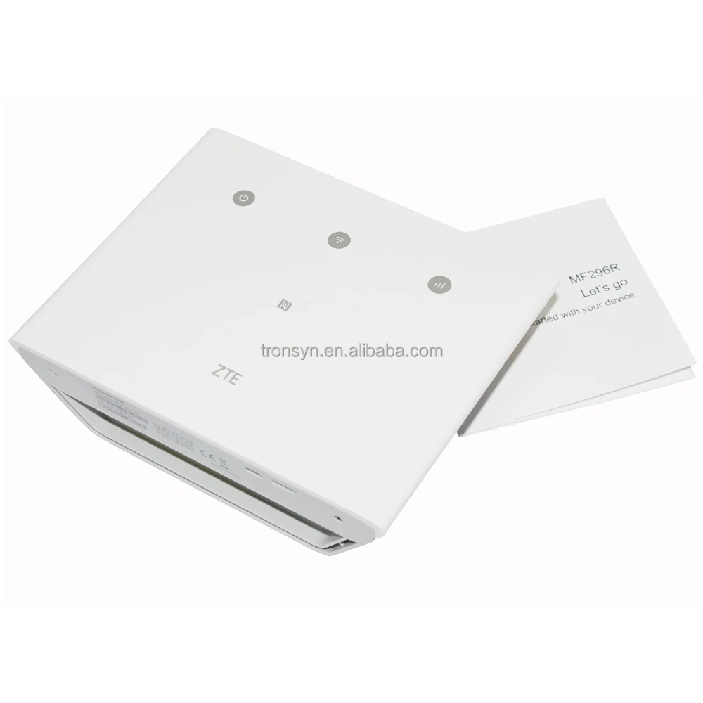 【ネット付】maru ZTE MF283u 150Mbs 4G LTE CPE Cube Wireless Router 4G Wifi