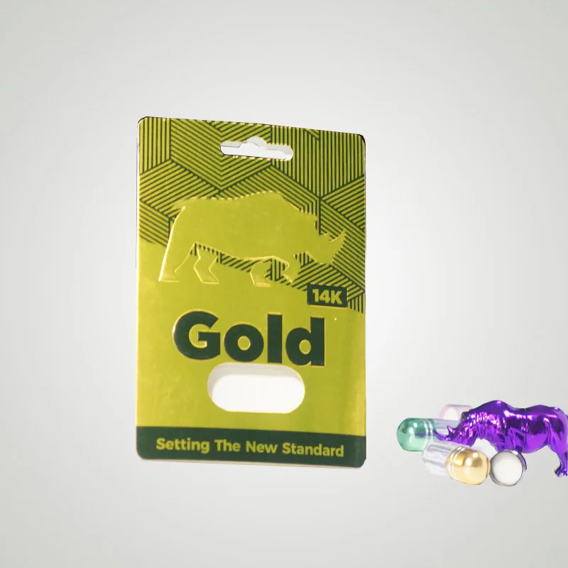 Male Sexual Enhancement Pill Package with 3D Lenticular Printing Rhino Pill Honey Packaging Free Samples