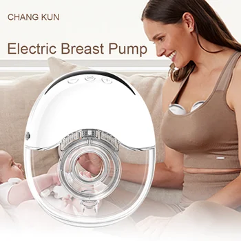 Portable Breast Pump Wearable Breast Pumps Hands Free Milk Extractor Wireless Automatic Milker Accessories BPA Free