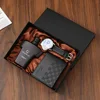 m2816 set 4 piezas-perfume+reloj+cartera+caja regalo