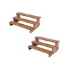 Two deep-carbon long detachable seasoning racks (40*21*14cm)