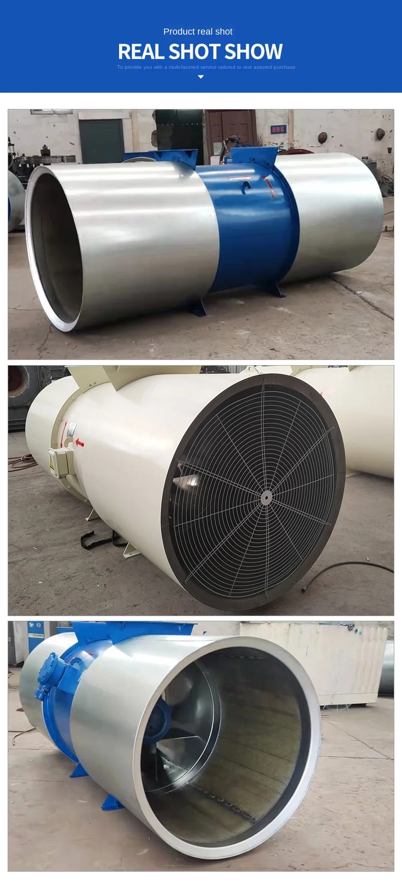 Jet Flow Axial Fan, SDS-11.2, 380, Carbon Steel - detail 4